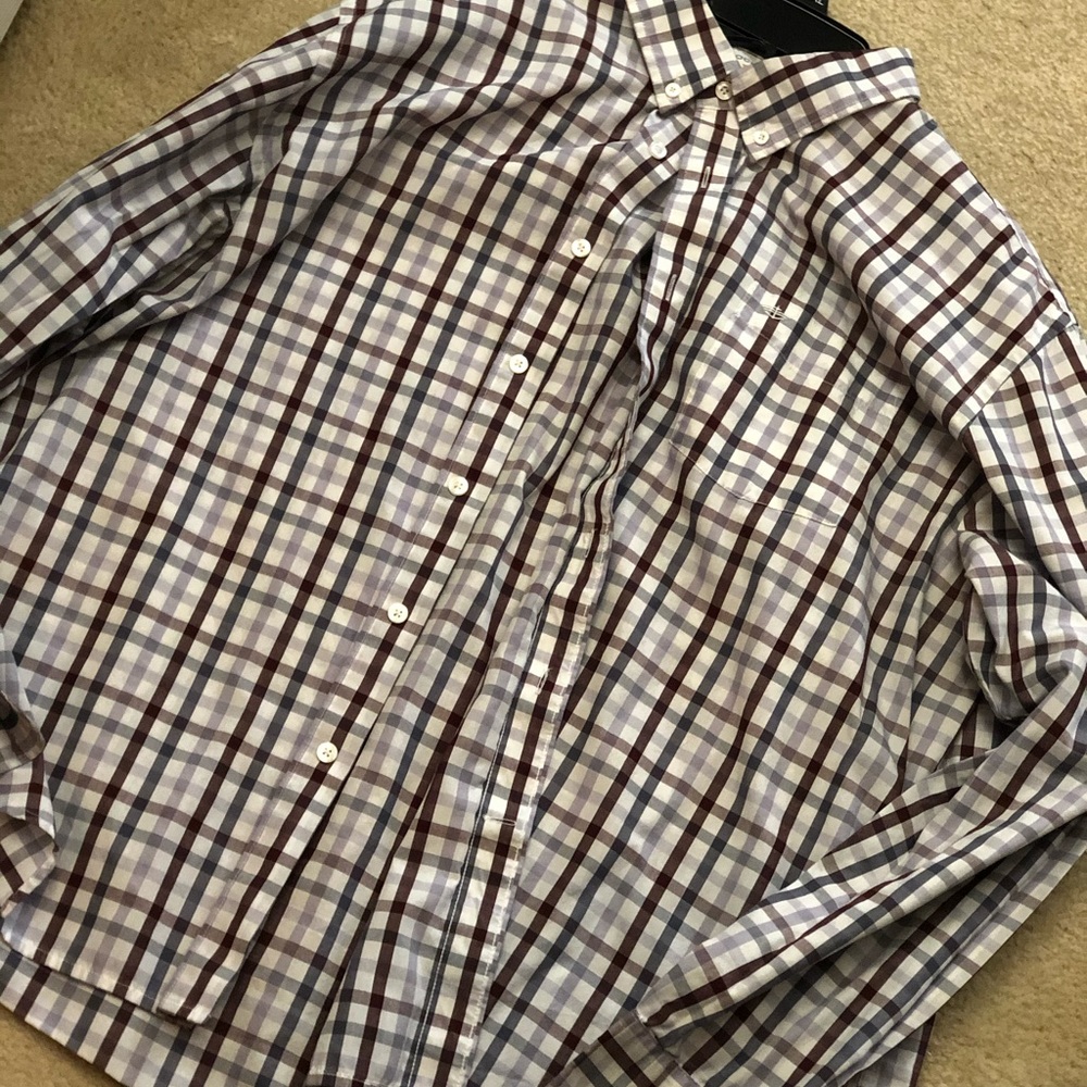 Dockers plaid button down shirt